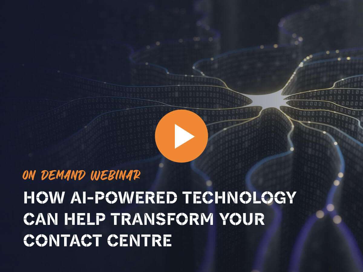 How AI-powered technology can help transform your contact centre
